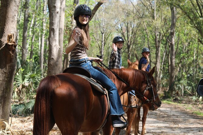 1 Hour Guided Horseback Trail Ride Rock Springs Run State Reserve - Key points at a glance