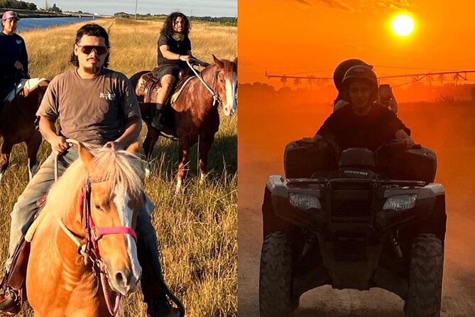1 hour of ATV + 1 hour horse ride-- free videos and pictures - Two South Florida rides in one afternoon