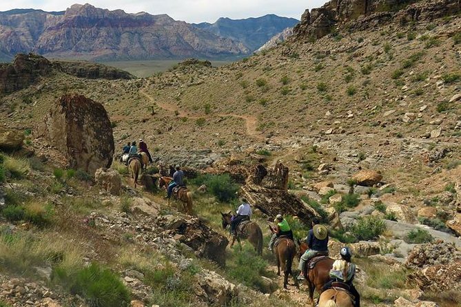 2-Hour Horseback Riding through Red Rock Canyon - What the ride feels like for a first-timer