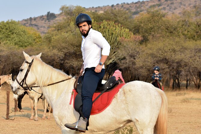 2-Hour Horseback Safari in Hartbeespoort - The first hour, a quiet way to see game