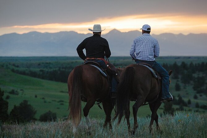 2 Hour Trail Ride in Montana Ranch Country - Yellowstone Country from the saddle
