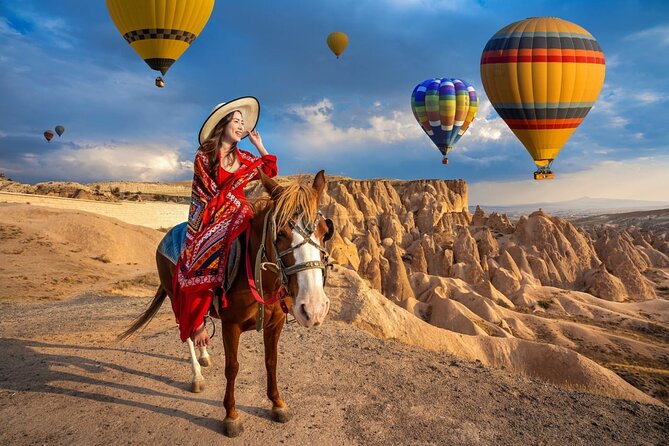 2 Hours Horseback Riding Tour Through the Valleys of Cappadocia - Red Valley and the sunset finish