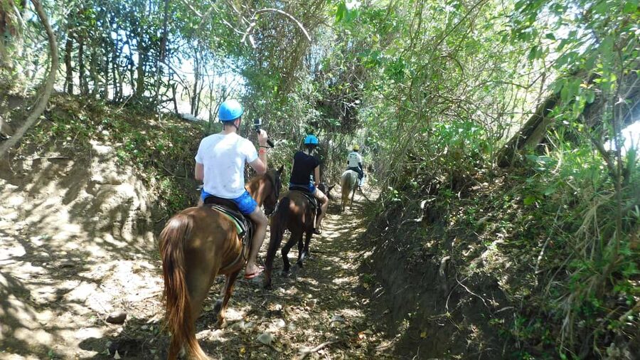 27 Waterfalls: Zip 'n Splash Adventure with Horse Ride - Horseback riding through the Puerto Plata countryside