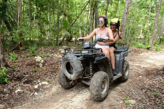 4 activities in 1 Horse Riding, ATV Shared, Cenote & Ziplines from Cancún - Cancun pickup, meeting points, and timing
