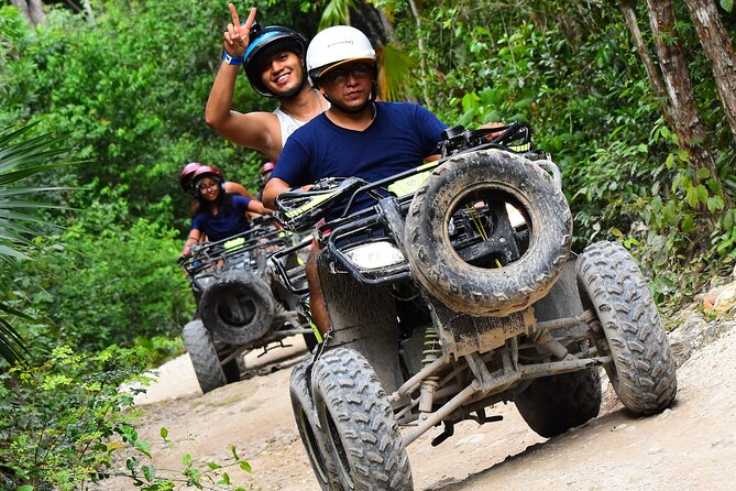 4 activities in 1 Horse Riding, ATV Shared, Cenote & Ziplines from Cancún - What to pack and what to budget