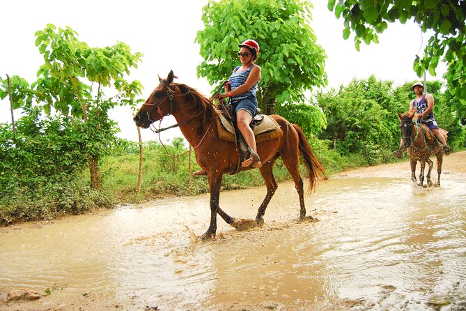 4 on 1 Tour. (Included Buggy, Zip lines, Horseback & Atabey Park) - Zip lines above Palo Amargo