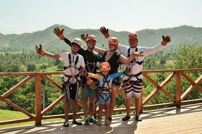 5 tours in 1 (Eco Farm/Horseback/City Tour/Buggy/Zipline) - Ziplining above the mountain area