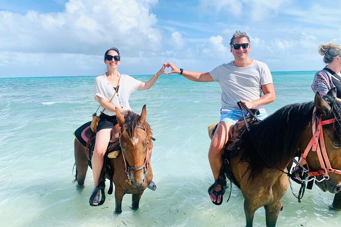 60-Minute Private Horseback Riding Experience in Turks and Caicos - Riding beside and into the Turks and Caicos sea