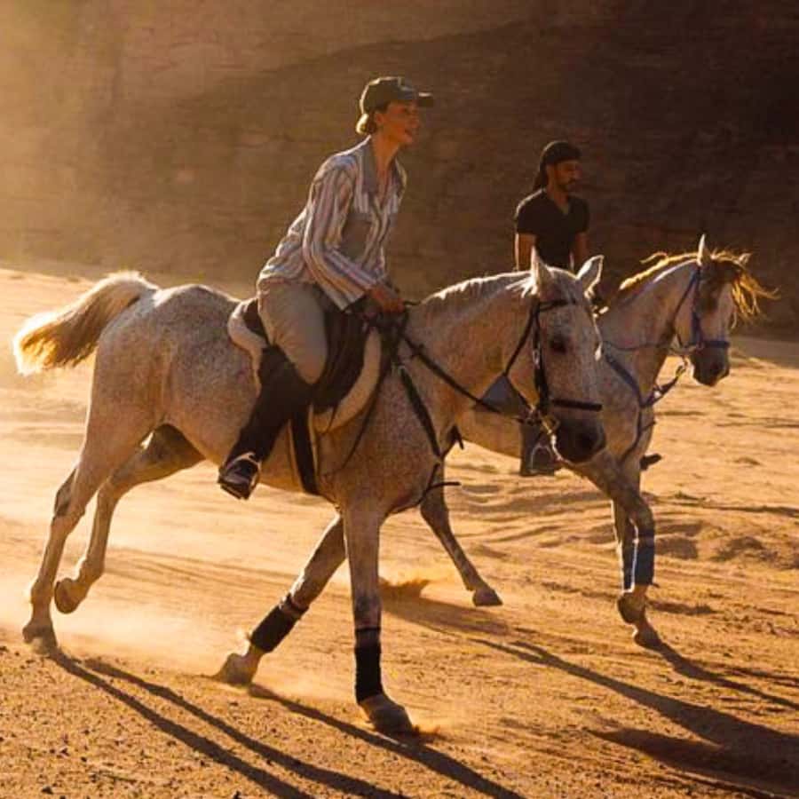 Al-Ula: Guided Horse Riding - Choosing between the farm and Elephant Rock