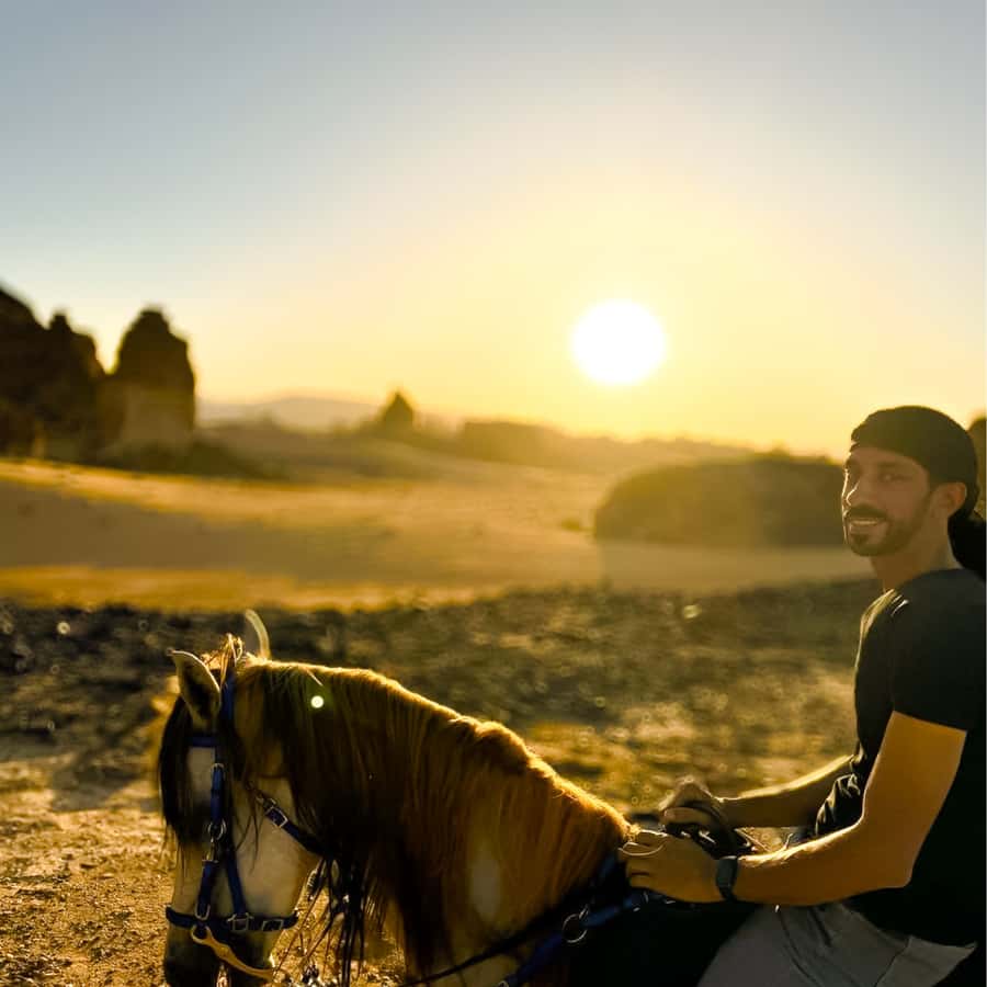 Al-Ula: Guided Horse Riding - What happens before you ride