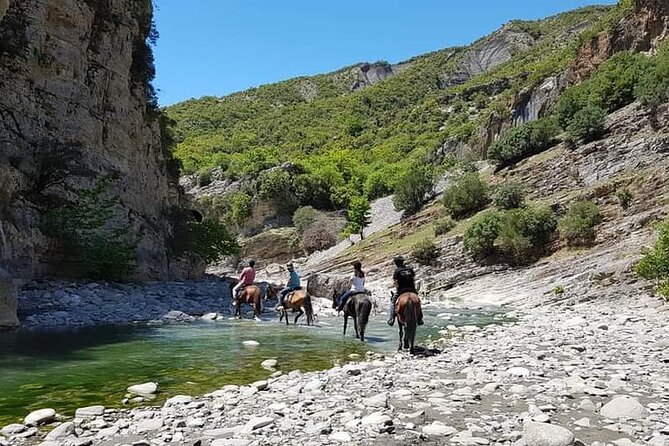 Amazing Horse Riding Experience at Vjosa National Park in Permet - The Lengarica Canyon route