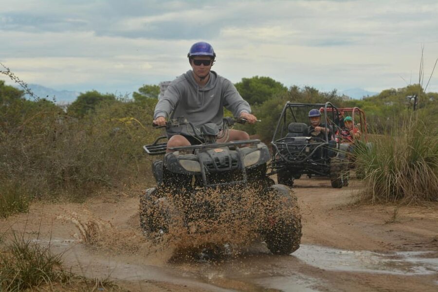 Antalya: Guided ATV and Horse Riding Safari in Lara - The Lara beach section is short but scenic