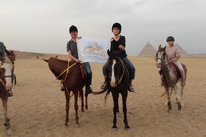 Arabian Nights immersion Pyramids Horse,camel Ride,Bedouin Tea - A sunset ride with the pyramids as your backdrop