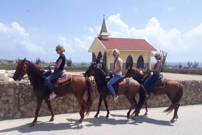 Aruba Horseback Riding Tour to Alto Vista Chapel - Riding from Rancho Notorious into Aruba’s countryside