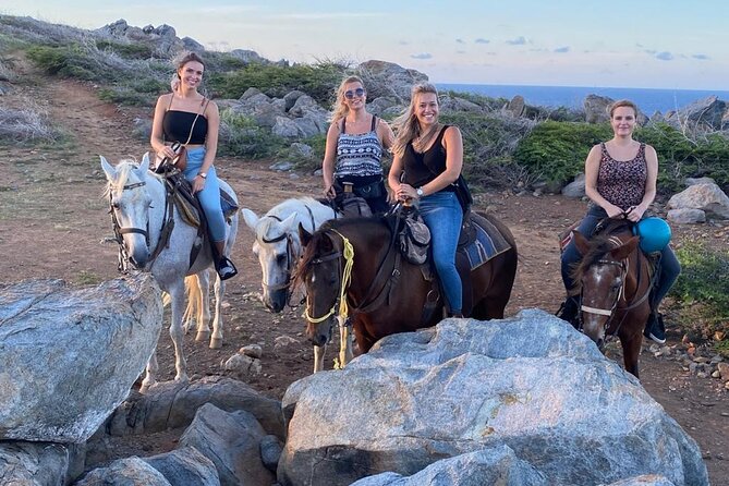 Aruba Horseback Riding Tour to Alto Vista Chapel - Following quiet trails toward the rugged North Coast