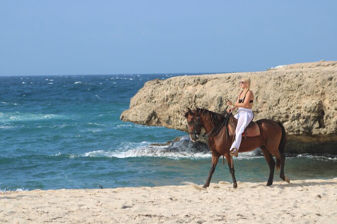Aruba North Coastline: Small-Group Horseback Riding Tour - What the guides and horses add