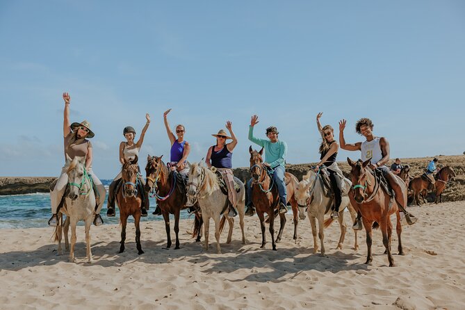 Aruba's Northern Coast Horseback Adventure - Bushiribana gold mill ruins add a bit of Aruba’s past