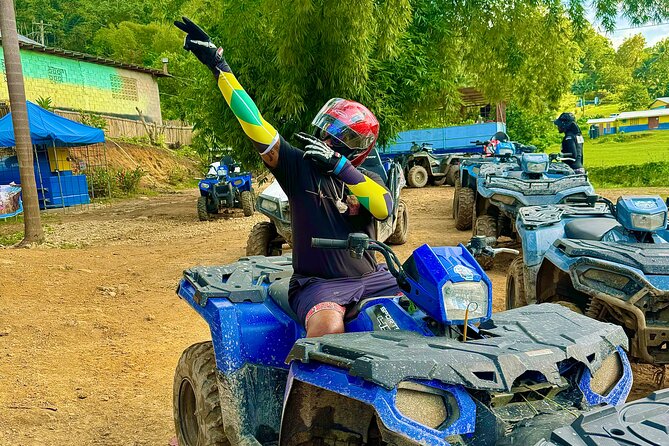 ATV, Bamboo Rafting , Horseback Ride & Blue Hole Falls Ocho Rios - The White River by bamboo raft