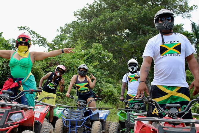 ATV, Bamboo Rafting, Horseback Ride n Swim Guided Tour - Bamboo rafting on the Rio Nuevo