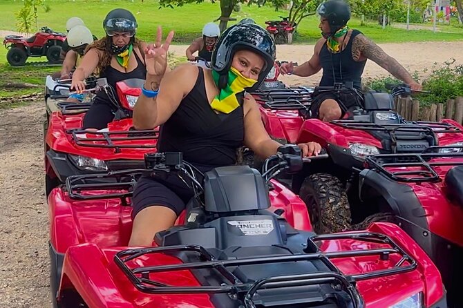 ATV , Bamboo Rafting & Horseback Riding tour from Montego bay - The Montego Bay to Ocho Rios transfer