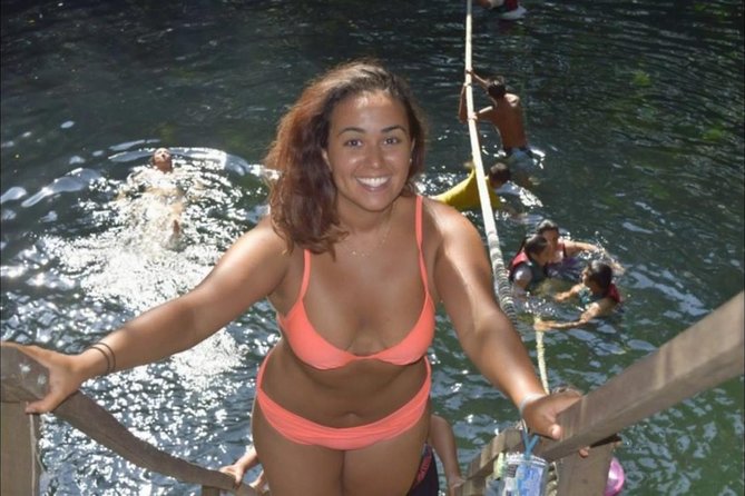 ATV Combo Horseback Riding, ATV, Ziplines, Cenote and Lunch - Ziplining starts the adventure