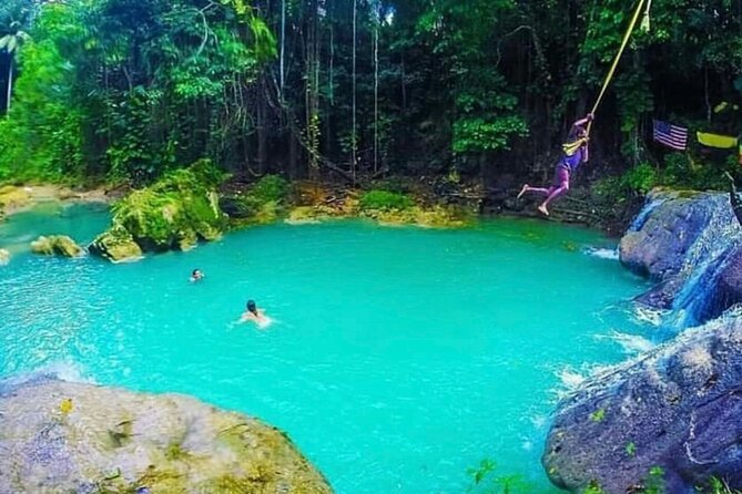 ATV, Horseback Riding and Bluehole Adventure Tour - ATV riding over hills and dirt roads
