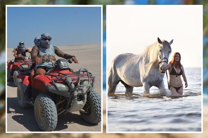 ATV Quad Bike Safari adventure Tour and Horse Riding 2 Hours - Sharm El Sheikh - Two Desert Rides in One Afternoon