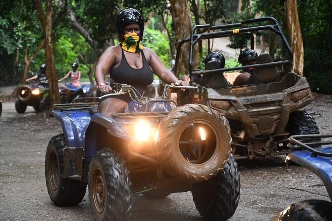 ATV Safari, Horseback Ride and Bamboo Rafting Experience - From Jamaica’s back roads to Papillion Bay