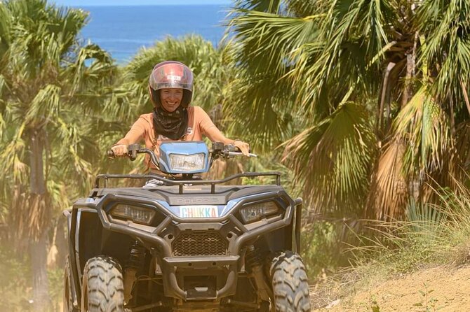 ATV Safari, Horseback Ride and Bamboo Rafting Experience - Riding through an estate with a sugar-factory past