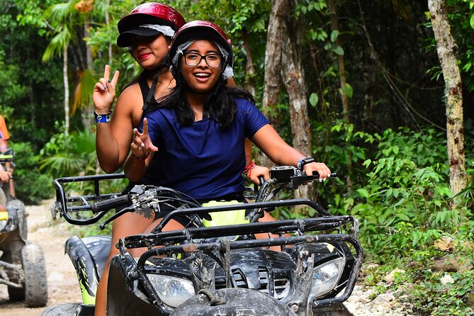 ATV (shared), Horse Back Riding, Ziplines, & Cenote from Cancún - Pickup from Cancun, Playa del Carmen, and Tulum
