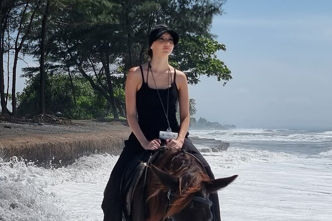 Bali Horse Riding and Turtle Release at Saba Beach - Tegenungan Waterfall closes the day