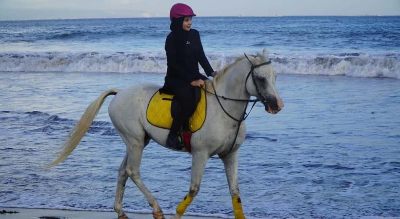 Bali: Horse Riding on the beach experience with free shuttle - Riding beside Sanur Beach