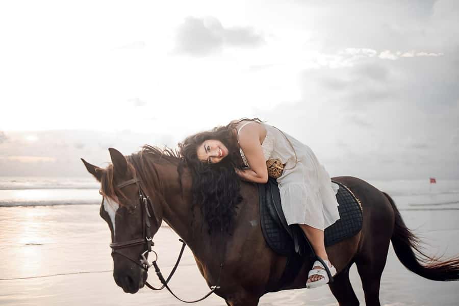 Bali: Horse Riding Tour on Seminyak Beach Include Transport - Riding along Seminyak Beach