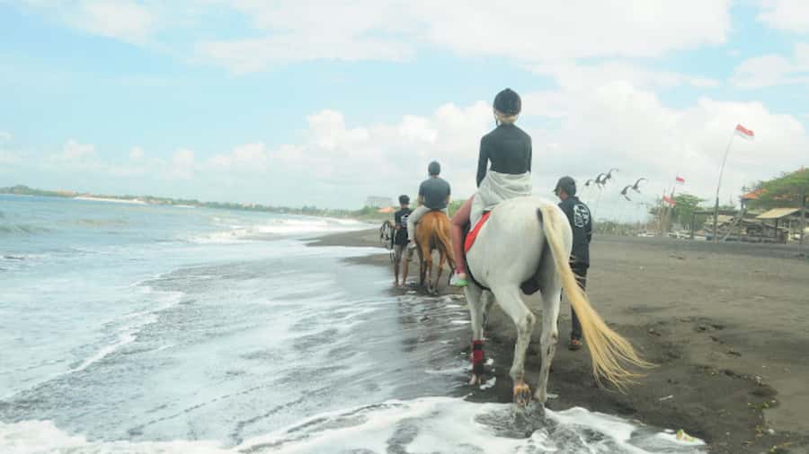 Bali: Sanur Horse Riding for Beginner Experience - Your first minutes with the horse