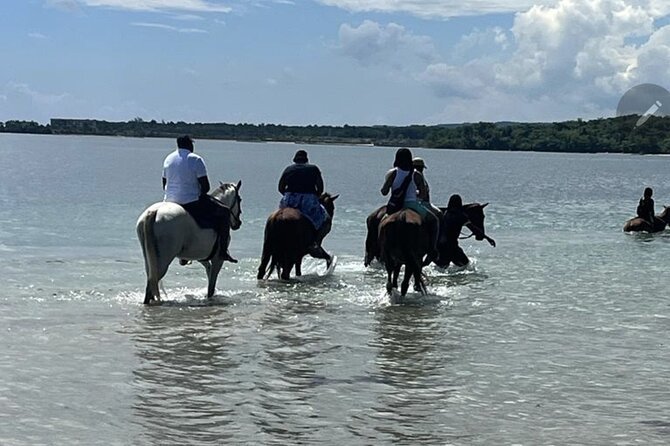 Bamboo Rafting and HorseBack Riding Excursion in OchoRios Jamaica - Bamboo rafting on a handcrafted 30-foot raft