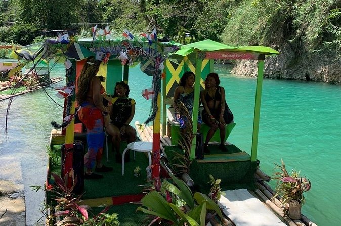 Bamboo Rafting and Horseback Riding on Beach in Ocho Rios - The limestone foot massage and local flavor
