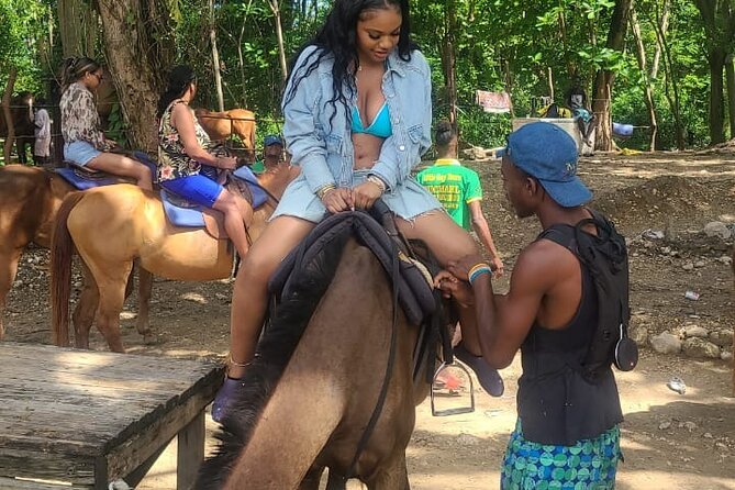 Bamboo Rafting and Horseback Riding on Beach in Ocho Rios - What the $160 price really covers