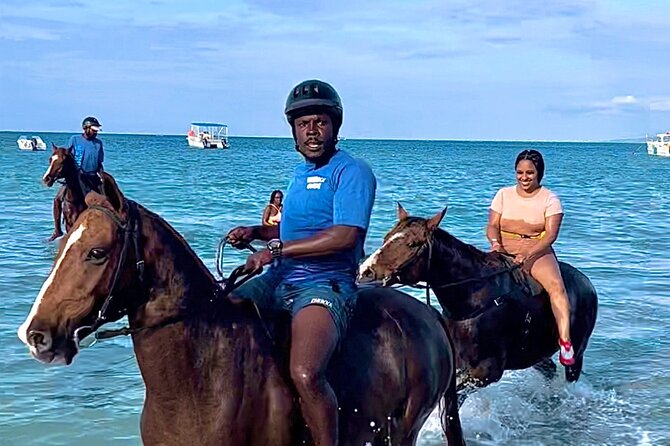 Bamboo Rafting, Dunns River , Zipline And Horseback Ride Combo - White River slows the day down