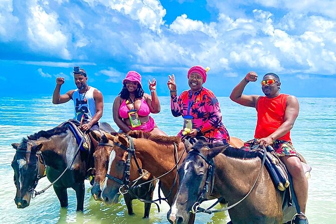 Bamboo Rafting, Dunns River , Zipline And Horseback Ride Combo - Who will enjoy this combo most