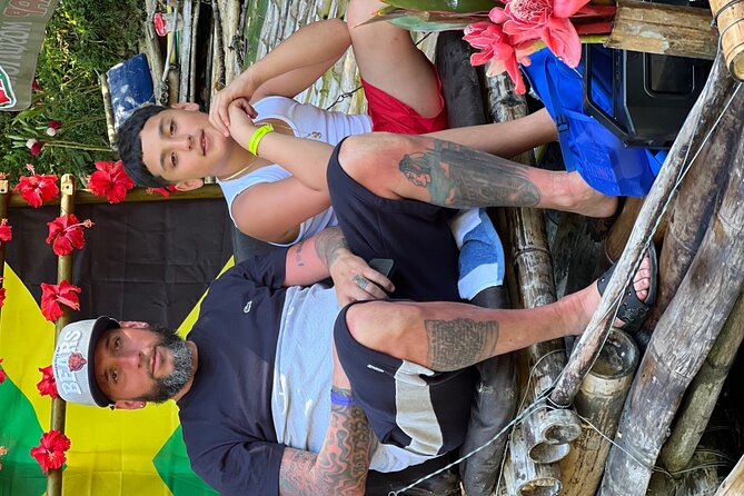 Bamboo Rafting & Horseback -dunns river Transportation Included - What the Two Stops Feel Like Together