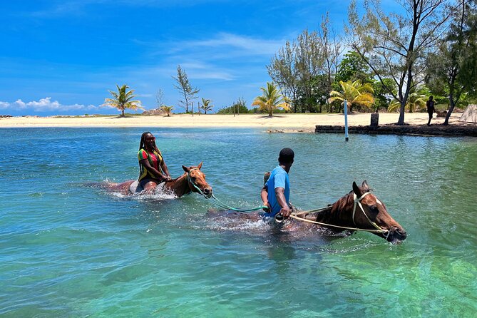 Bamboo Rafting & Horseback Ride n Swim Guided Tour In Montego Bay - The guides and drivers shape the day