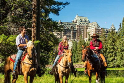 1-Hour Spray River Horseback Ride
