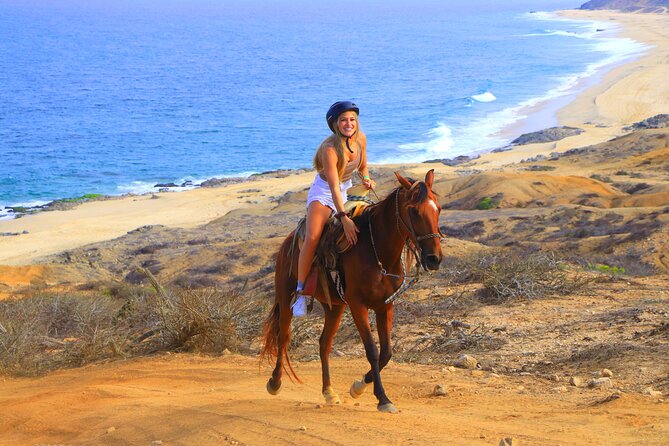 Beach ATV and Horseback Ride Combo Tour in Cabo - ATV riding across the sand