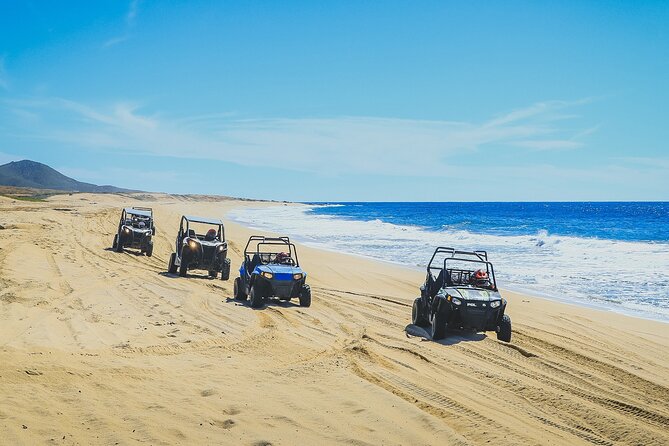 Beach CAN-AM SXS X3 and Horseback Ride in Cabo - Tequila tasting, buffet food, and the real price