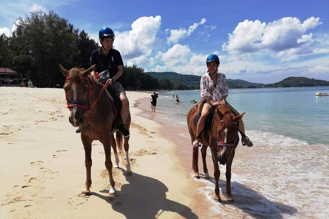 Beach Horse Riding Activity in Phuket - Riding Kamala Beach beside the Andaman Sea