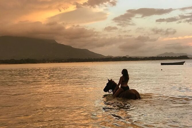 Beach Horseback Ride Tour in Puerto Plata - Scenic & Fun for All - Mounting up for the countryside ride