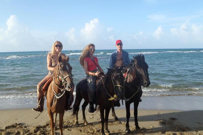 Beach Horseback Riding in Puerto Plata - From Playa Dorada to the open shore