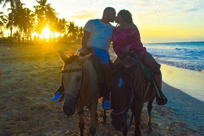 Beach Sunset on Horse Riding in Punta Cana(Private Option) - From the ranch to the Punta Cana beach