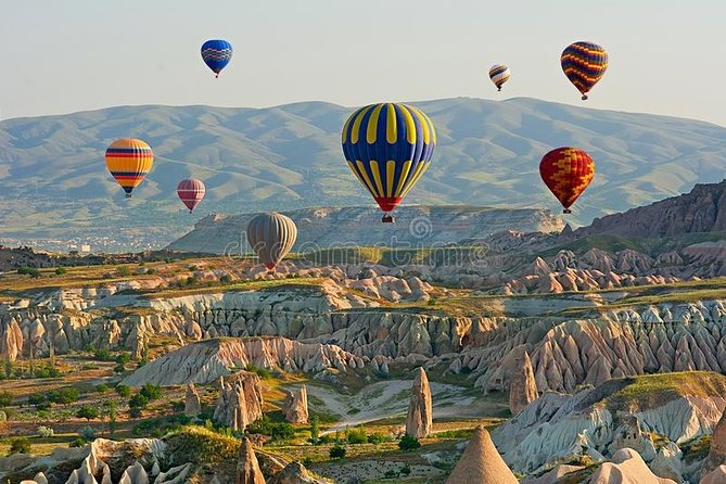 Best Sunrise Horse Riding Tour in Cappadocia - Min.2 pax. - Fairy chimneys in the early light