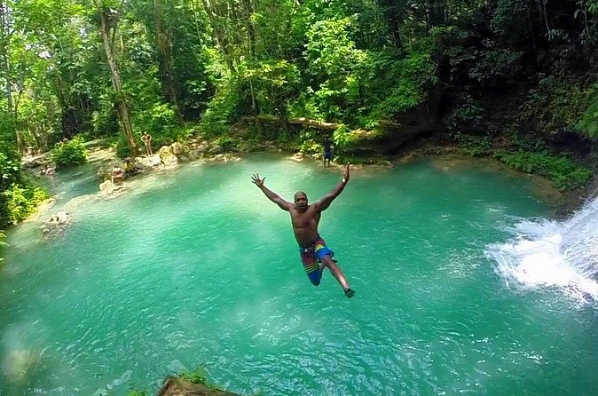 Blue Hole and Horseback Riding and Shopping - Horseback riding through the Jamaican countryside